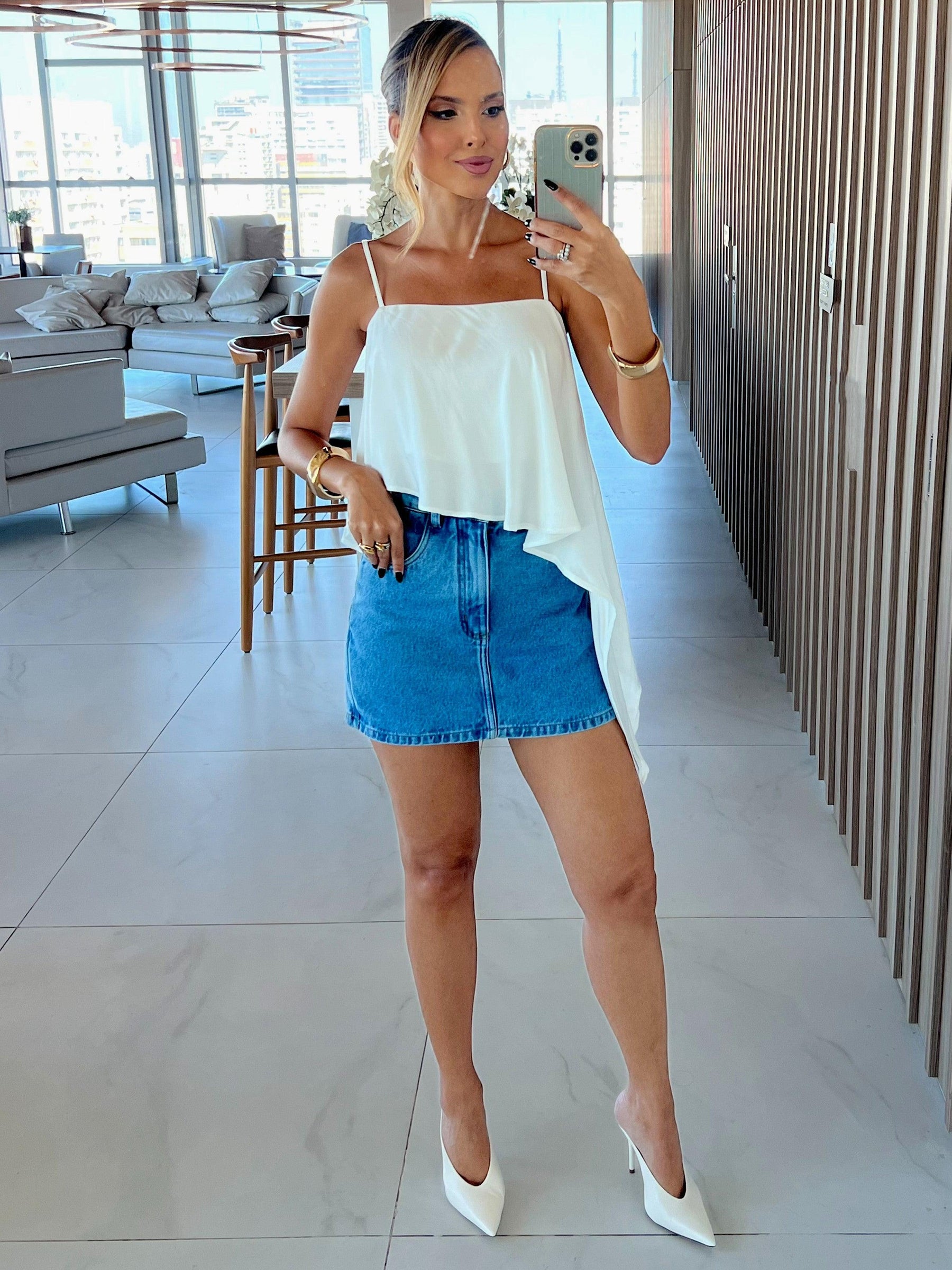 Shorts Saia Jeans Cairo