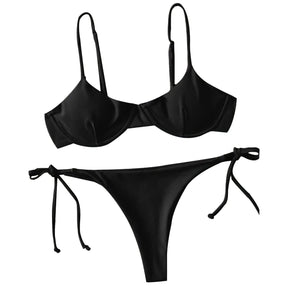 femininos de 2 peças, top ribbed